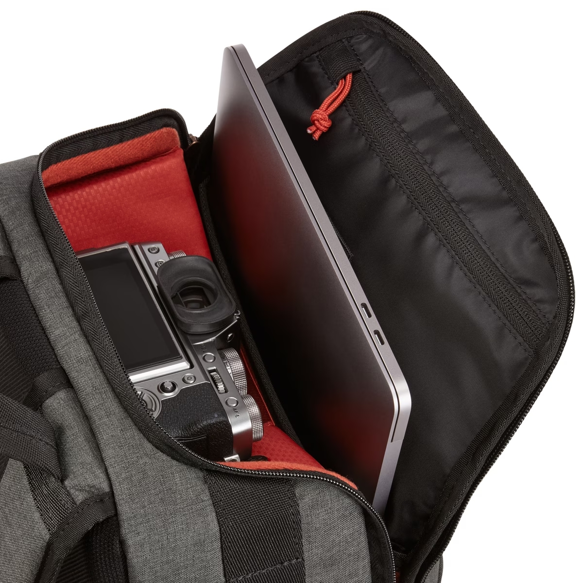 Case Logic ERA Backpack Obsidian Grau