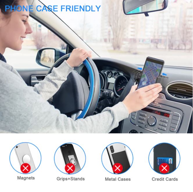 Letscom LIne B KFZ Halter mit Wireless Ladepad