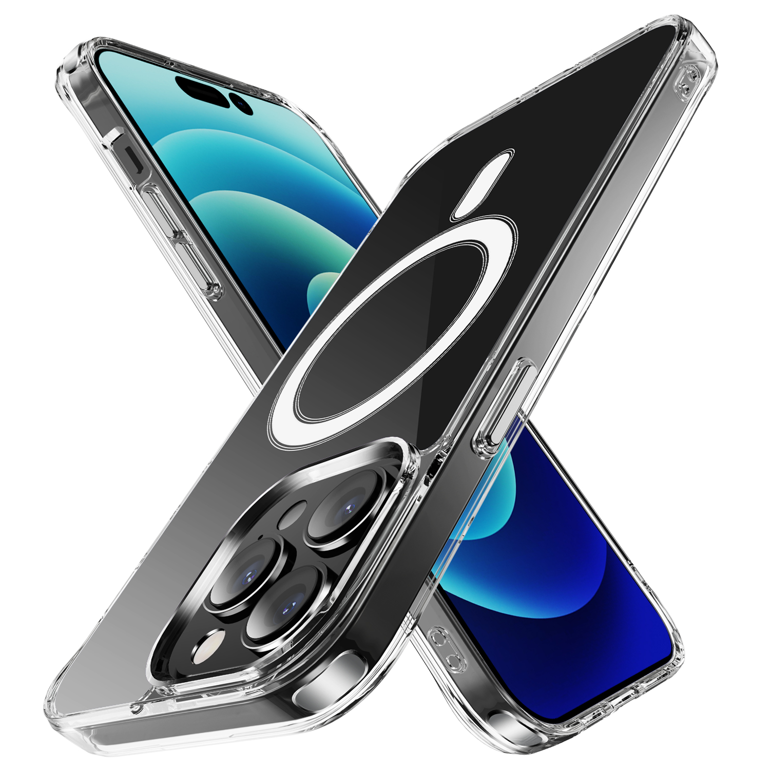 Cyoo Shockproof Case iPhone 14 Pro Max clear