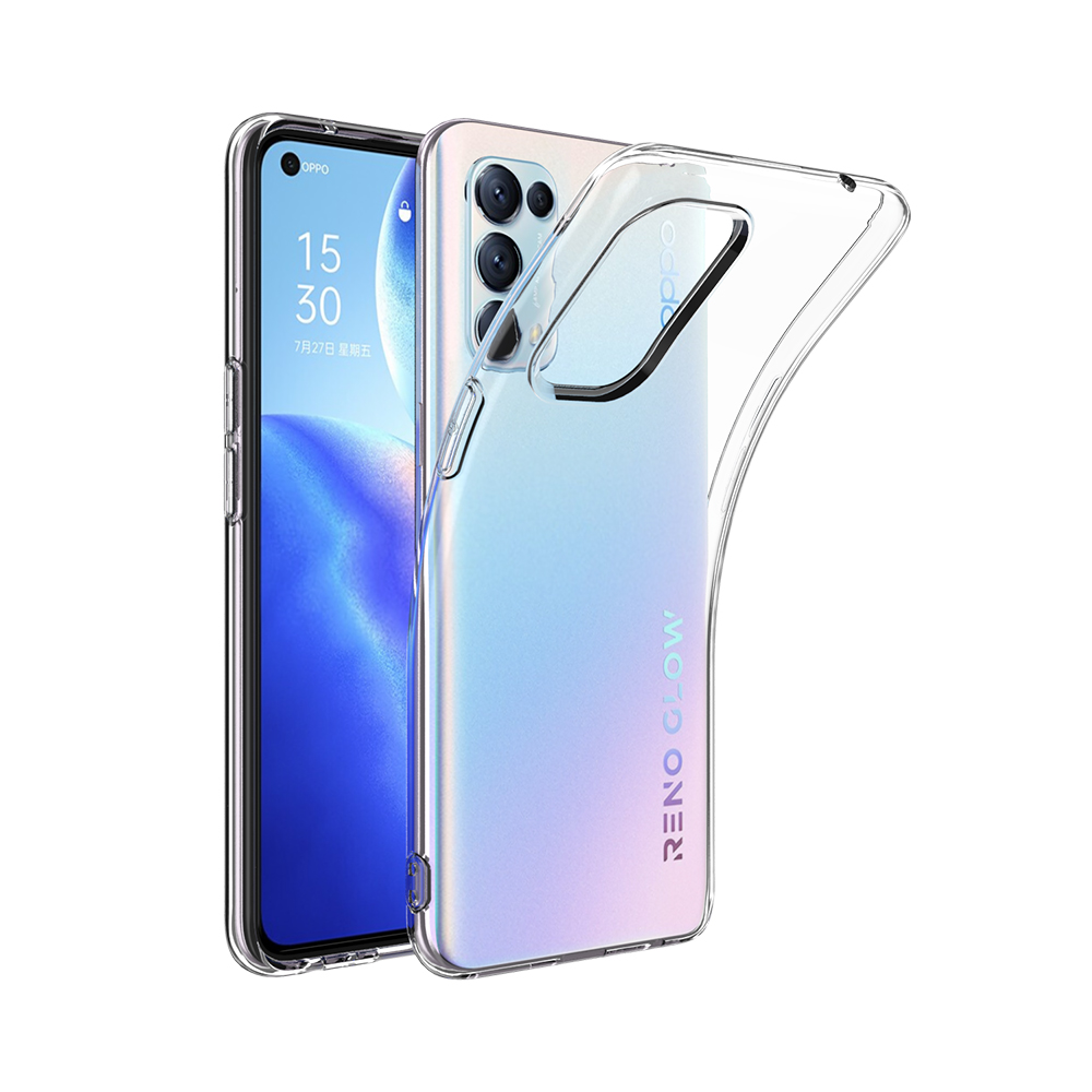 Original Silicon Case Transparent OPPO Find X3 Lite