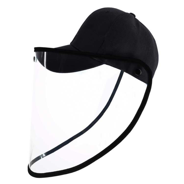 CYOO Anti-Spit-Fog Baseball cap black with trabspa